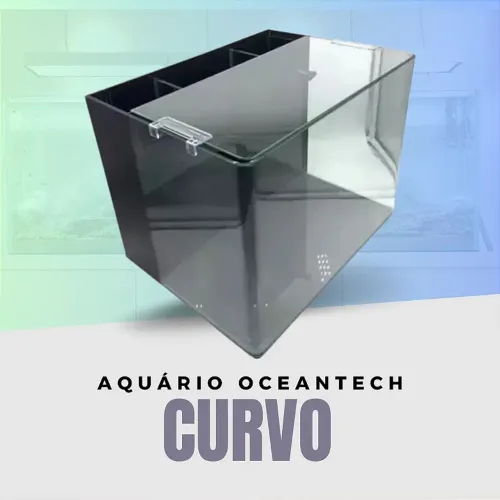 Aquário Ocean Tech Curvo 32 Litros