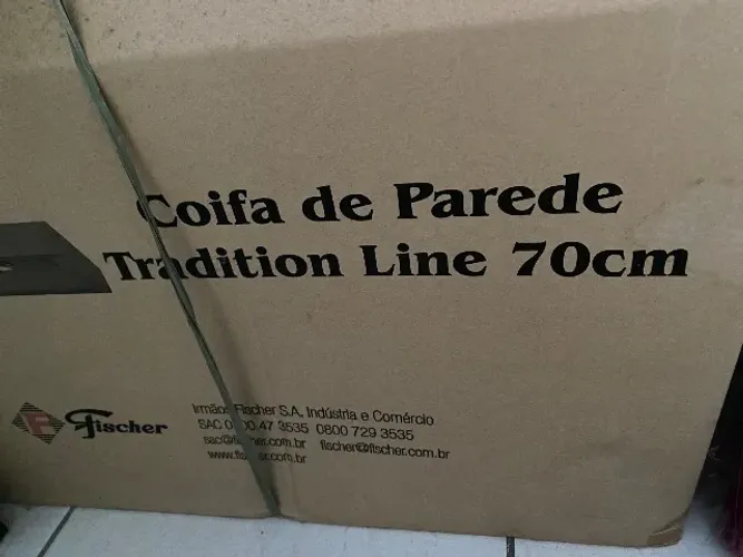 Coifa de Parede Inox Nova na Caixa