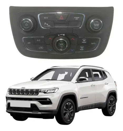 Comando Controle Ar Condicionado Jeep Compass 2016 A 2022
