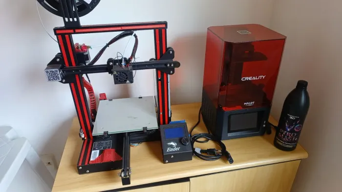 Impressora 3d halot one e ender 3