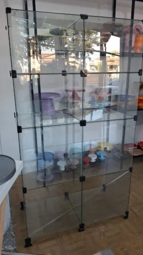 Expositor de vidro