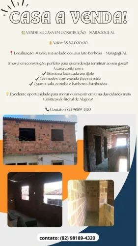 Casa em Maragogi para vender logo 