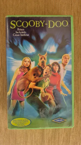 Fita VHS Scooby Doo: O Filme (Live Action) - Dublado - Estojo Verde - Original