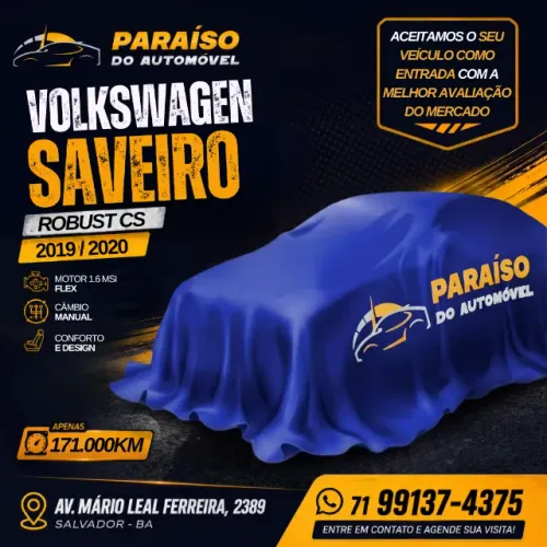 Volkswagen Saveiro Robust 1.6 Total Flex 8V 2020