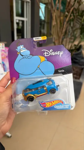 Hot Wheels Characters Cars Gênio Aladdin Disney