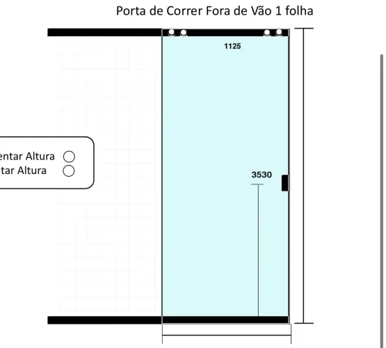 Porta de vidro NOVA 8mm incolor LEIA A DESCRIÇÃO PARA MAIS INFORMAÇÕES 