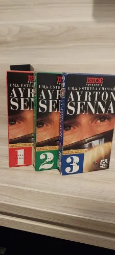 Ayrton Senna fitas vhs isto é