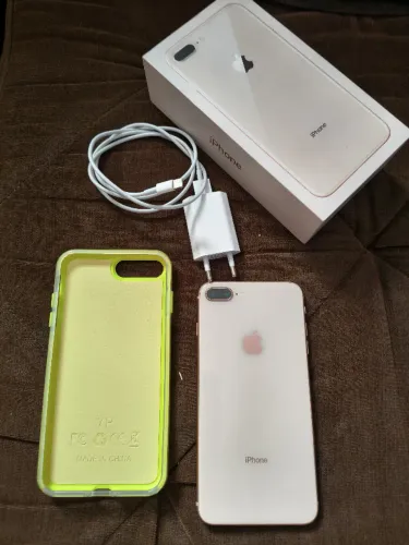 IPHONE 8 PLUS BRANCO/ROSA