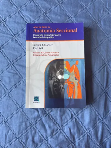 Vendo livro de anatomia seccional