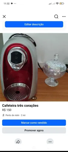 Cafeteira elétrica Três Corações
