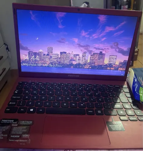 Notebook positivo red 128 gb de memória 4g