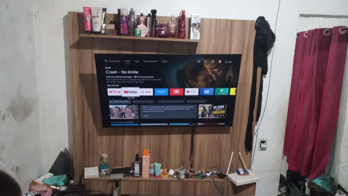 Smartv tcl 43 borda infinita+ painel
