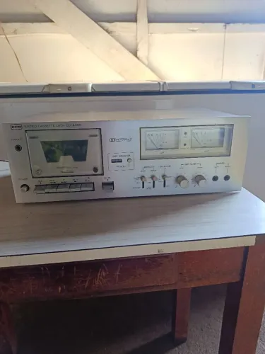 Tape Deck CCE CD-4000 Vintage Funcionando - Excelente Estado
