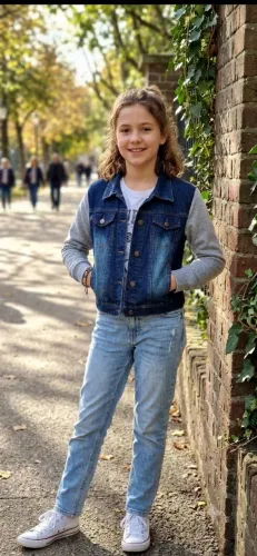 Jaqueta jeans infantil