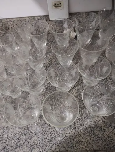 Taças de cristais
