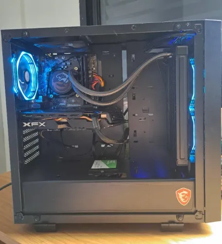 Vendo PC Gamer/Trabalho - Peças Individuais (i7 9700 / XFX RX 580 / 32GB / 1TB / WC 280