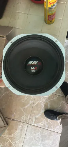 Médios SW de 10 polegada 510rms