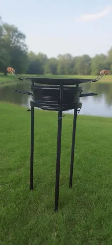 Suporte e tacho a álcool