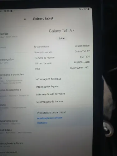 Tablet Samsung A7