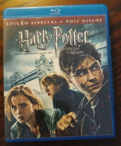 Harry Potter e as Relíquias da Morte Parte 1 Blu-Ray 2 discos