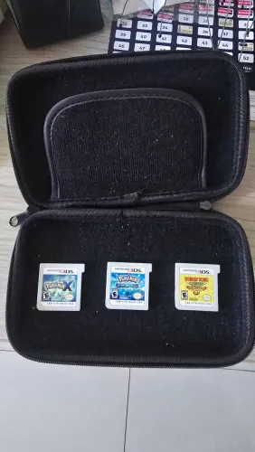 Jogos 3ds Pokemon X Alpha Saphire e Donkey Kong
