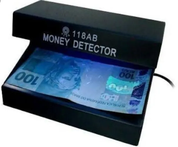 Máquina Detectora Notas Cédulas Dinheiro Falso
