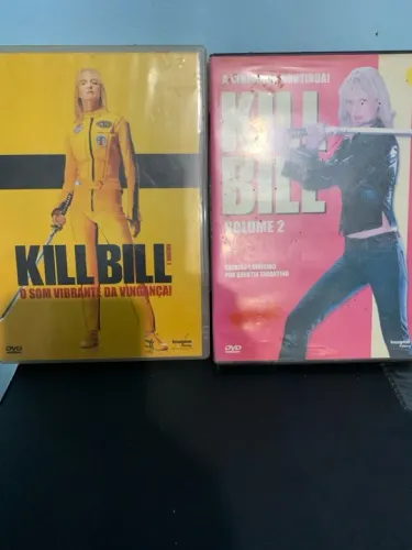 DVD Kill Bill 1 e 2 quentin tarantino filme