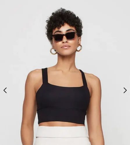 Top Cropped Preto Dzarm
