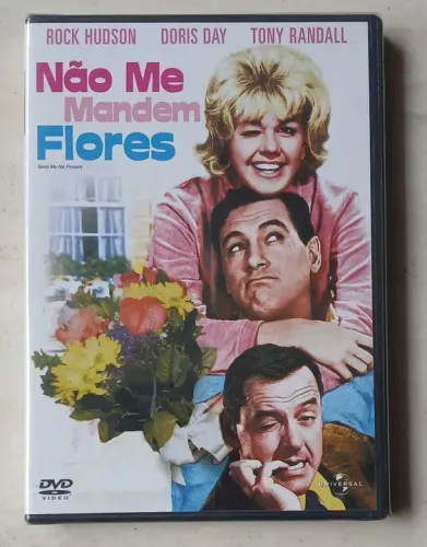 dvd lacrado não me mandem flores coleção Doris Day