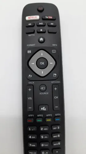 Controle remoto TV Philips smart 4k