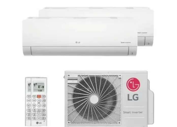 ar condicionado lg dual inverter bi split 
