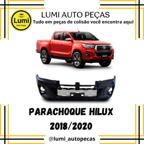 Parachoque Dianteiro Hilux 2018/2020 - NOVO 