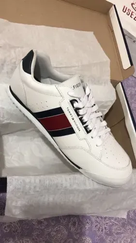 Tênis Tommy Hilfiger Intmatch Point Branco Original TAM 42