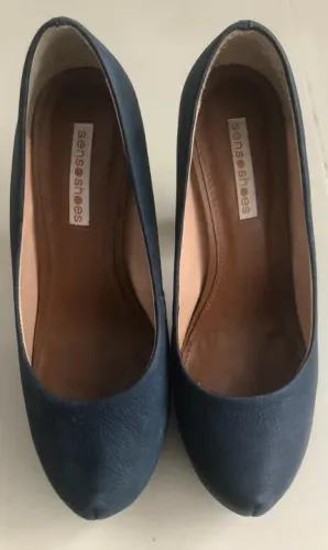 Sapato Social Feminino Salto Alto Senso Shoes Tamanho 35