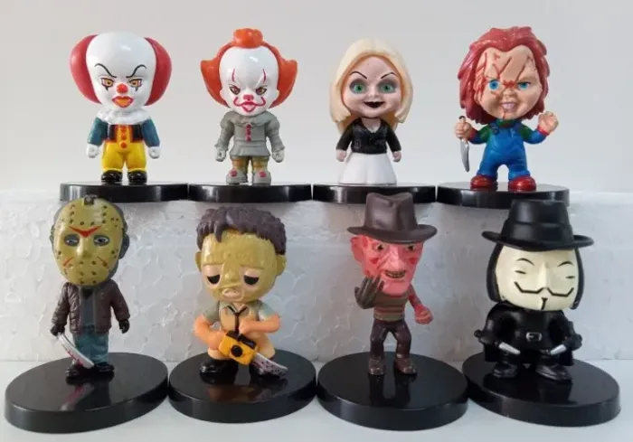 Personagens Fictícios de Terror - Oito Personagens!