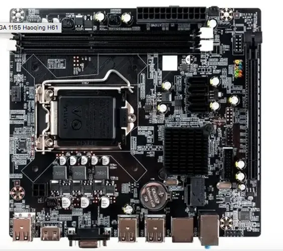 placa mãe LGA1155 para 2ª e 3ª geração H61 - BOX NOVA