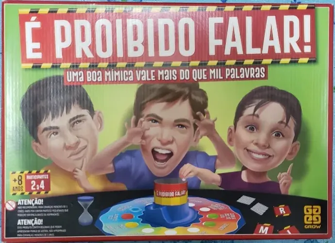 Jogo É Proibido Falar - Grow 03454