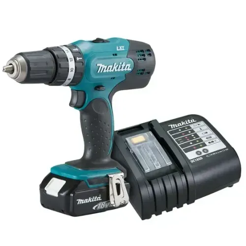 PARAFUSADEIRA C/IMPACTO C/1BAT 18V 1,5AH C/CARREGADOR-Makita