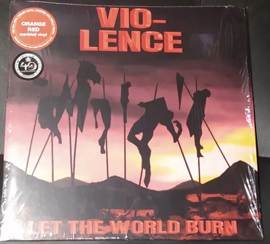 Disco de Vinil Violence - Let The World Burn (Orange Red Marbled Vinyl)
