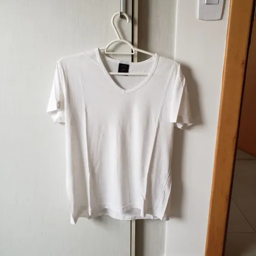 Camiseta feminina branca Média Hering