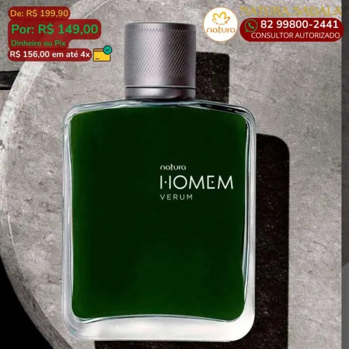 Perfumes NATURA HOMEM 