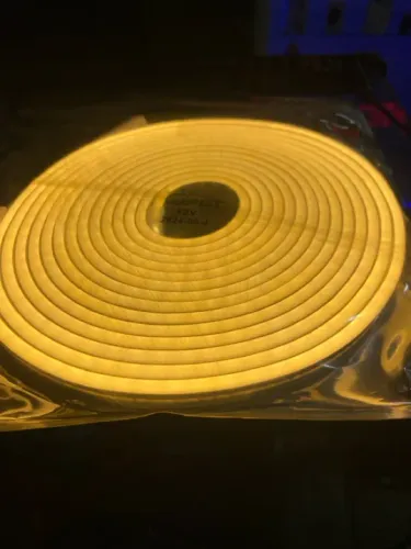 Fita neon Branco Quente 5m 12v Nova Promoção