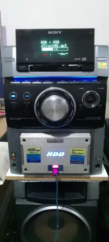 Aparelho de Som Sony HCD-GTX999 - (Revisado e com BlueTooth instalado)