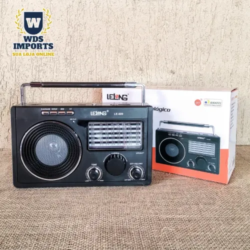 Radio Retrô Vitage Am/Fm Recarregável - Lelong