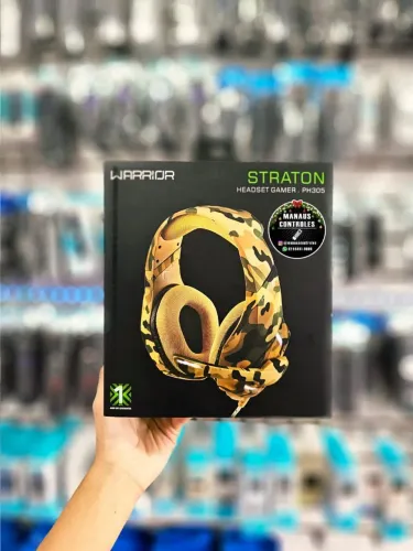 Headset Gamer USB camuflado 
