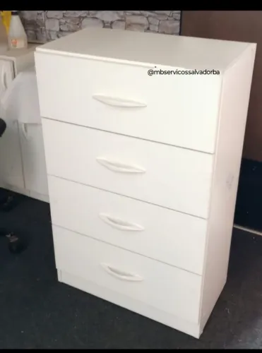 Cômoda 4 gavetas ( frete e montagem grátis)