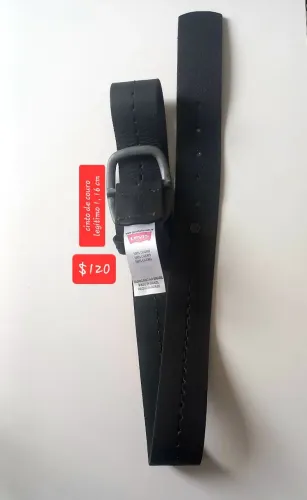 Cinto de couro legítimo $120