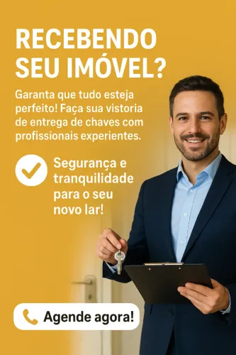 Vistoria de entrega de chaves
