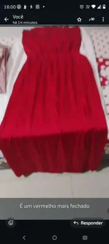 Vestido vermelho