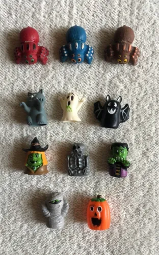 8 Fantoches de Dedo - Halloween